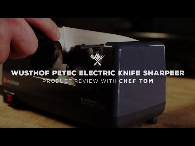 Wüsthof PETec Electric Knife Sharpener | Product Roundup by All Things Barbecue