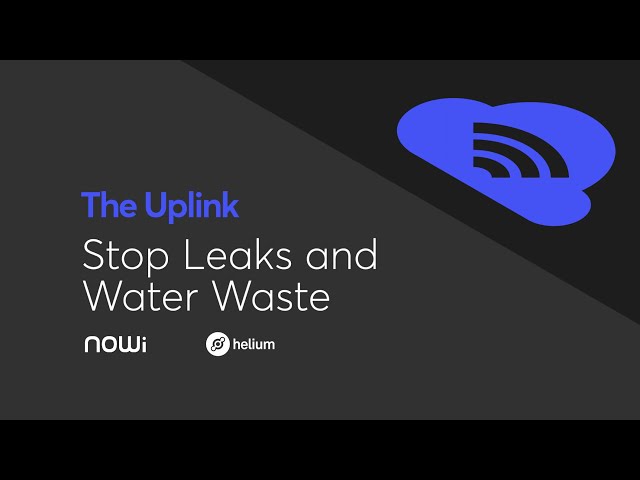 The Uplink: Stop Leaks and Water Waste with NOWI