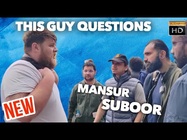 Answer me! Mansur & Suboor Vs non religious Guy (Speakers Corner)