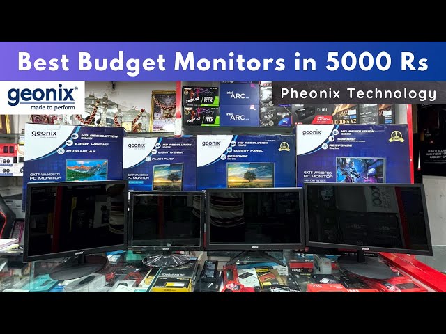 Best Budget Monitors Under 5,000 Rs | Geonix Monitors #budgetmonitor