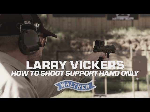 Larry Vickers on How to Shoot Support Hand Only