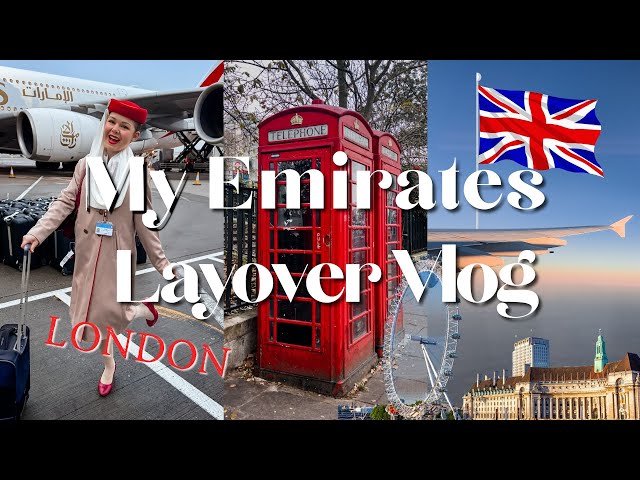A day in the LIFE of an EMIRATES Cabin Crew ✈️ | From START to FINISH | 24 Hours In London ✨ Vlog ✨