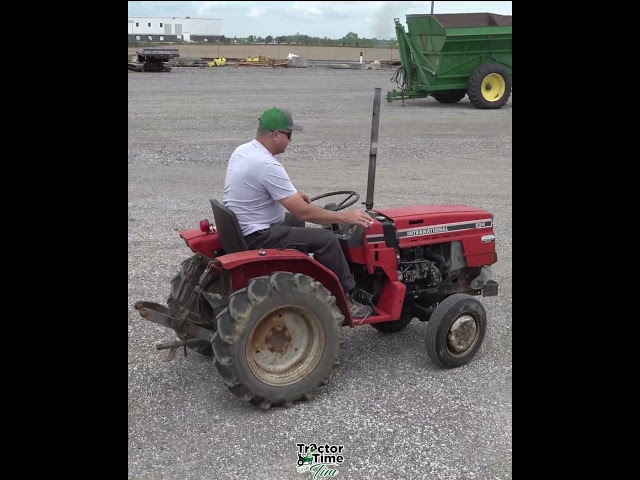 Tim's Guess WAY OFF! IH 234 Sells at Auction! 1982-1984 Sub Compact Tractor.