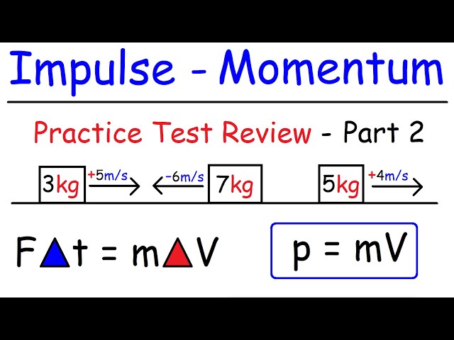 Impulse and Momentum Conservation - Inelastic & Elastic Collisions - Part 2 - Membership
