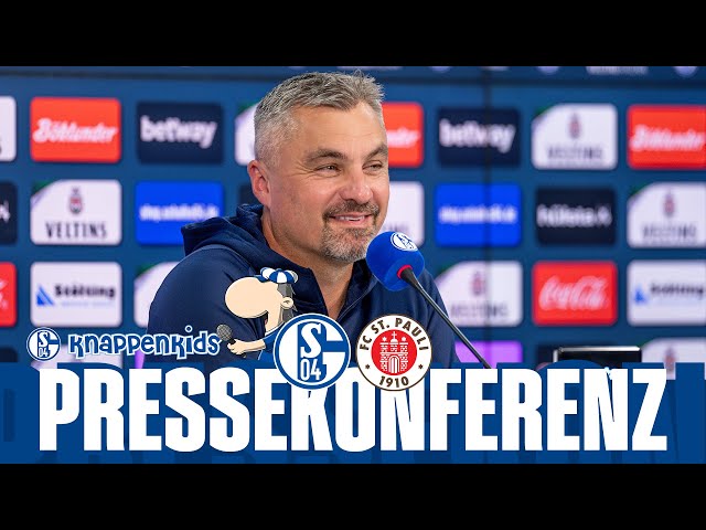 S04-PK vor St. Pauli inkl. Knappenkids-Fragen | FC Schalke 04