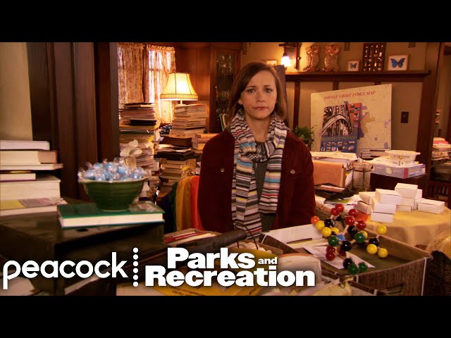 Leslie is a Hoarder | Parks and Recreation
