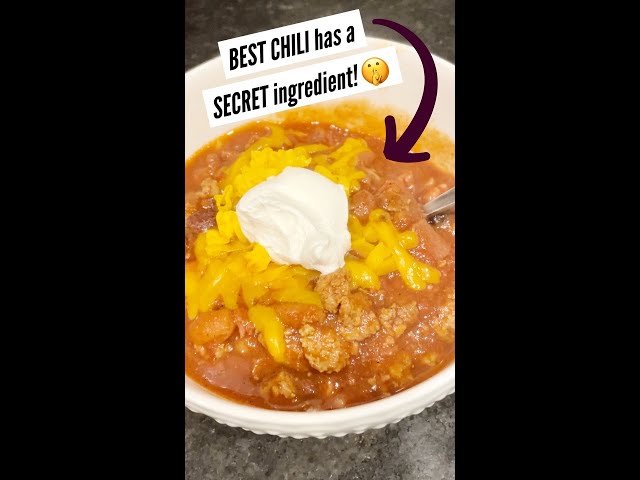 The BEST CHILI You Will Ever Eat!