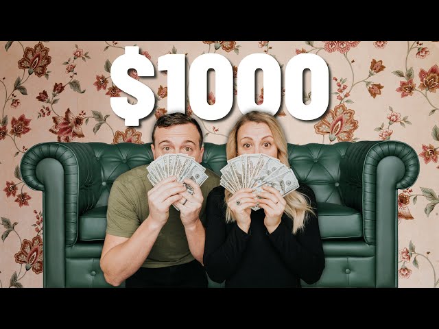 We Made $1000 FLIPPING FURNITURE In Our Spare Time