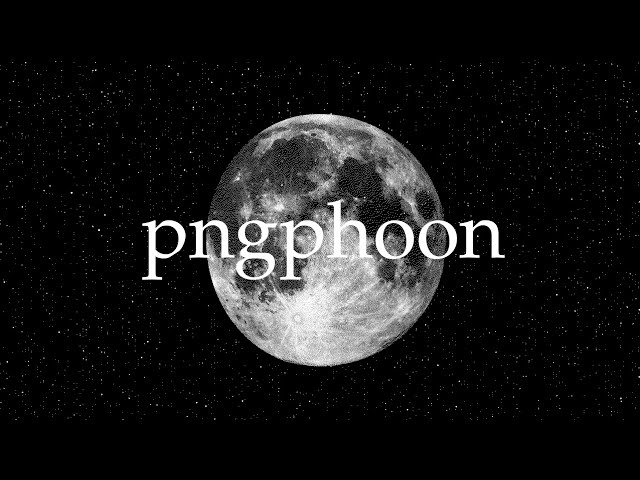 Pngphoon: Cool bitmap moon wallpaper generator