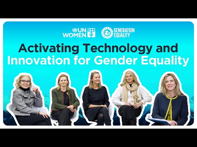 Activating Technology and Innovation for Gender Equality | UN Women @ Davos 2023