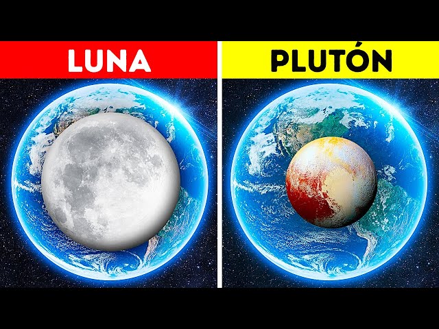 Plutón es más pequeño que nuestra Luna + datos curiosos sobre el Sistema Solar