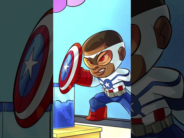 Captain America Thwarts Red Skull's Slushy Scheme