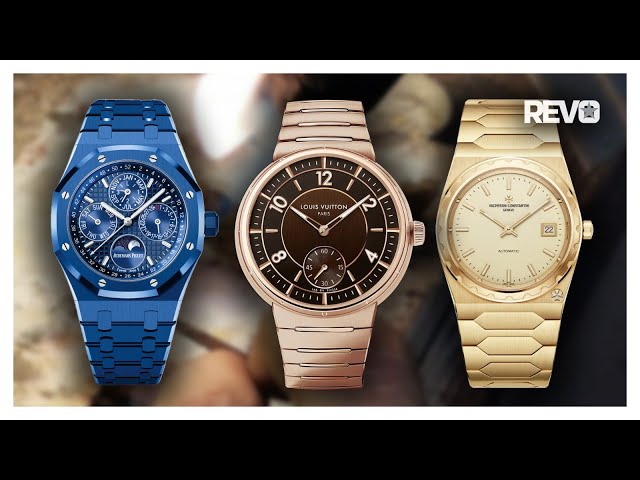 New Louis Vuitton Tambour; How it Compares with the Integrated Bracelet Giants | Revo Talks