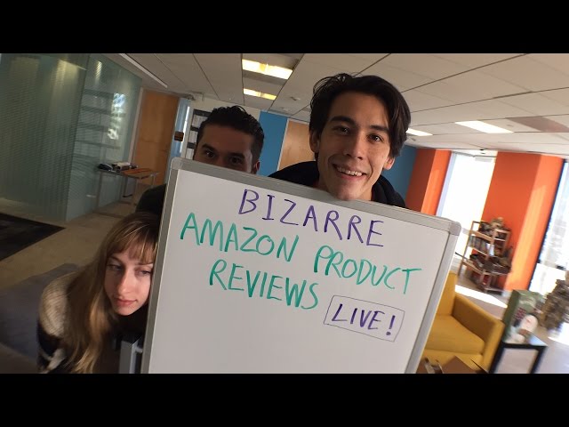Bizarre Amazon Product Reviews LIVE!