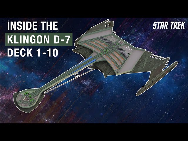 Star Trek:  Inside the Klingon D7 Battlecruiser