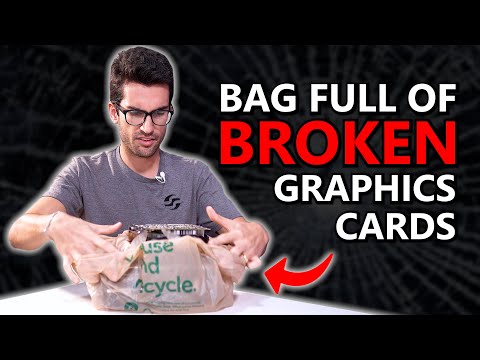 A Bag of Broken Graphics Cards... Can We Fix Them?!