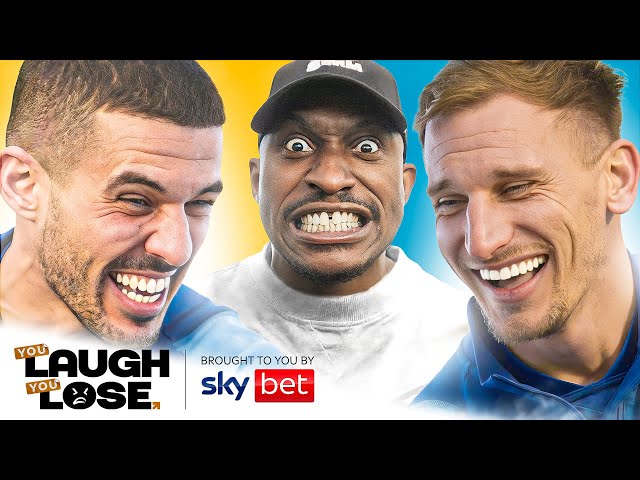 Try Not To Laugh Challenge (ft. Conor Coady, Marc Albrighton & Stevo)