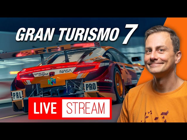Live mit Talk, Gran Turismo 7 und Community Rennen