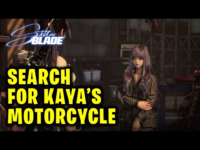 Search for Kaya's Motorcycle - The Scavenger's Story | Stellar Blade