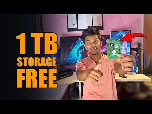 Get 1 TB Storage FREE For GAMING LAPTOP | Free Storage For Gaming Laptop