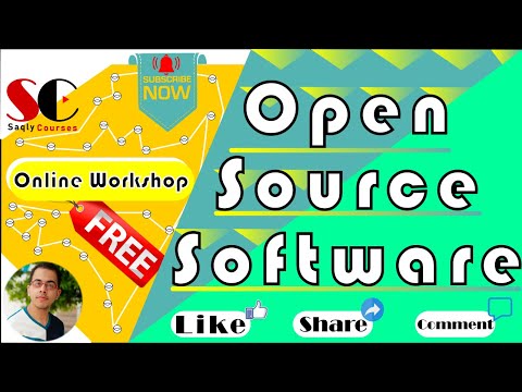 اكثر من 10 برامج مفتوحه المصدر مجانيه - workshop open source software