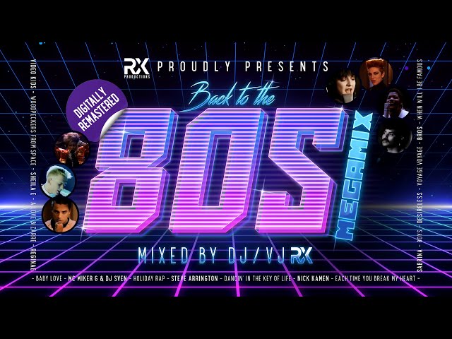 Back To The 80s Megamix - Episode 1 (Digitally Remastered) ★ Synth-Pop & Dance Hits ★ 4K