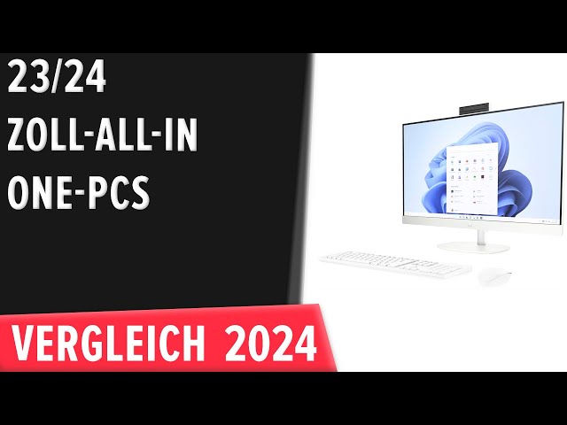 TOP–6. Die besten 23/24-Zoll-All-​in-​One-​PCs. Test & Vergleich 2024 | Deutsch