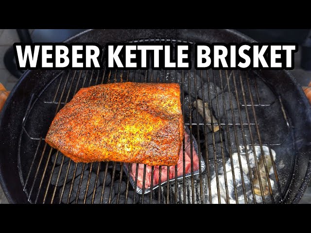 How to Smoke Brisket in a Weber Kettle Using the Snake Method for Beginners
