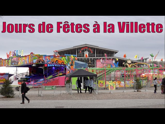 Paris Winter Carnival: Jours de Fêtes à la Villette Vlog 2022
