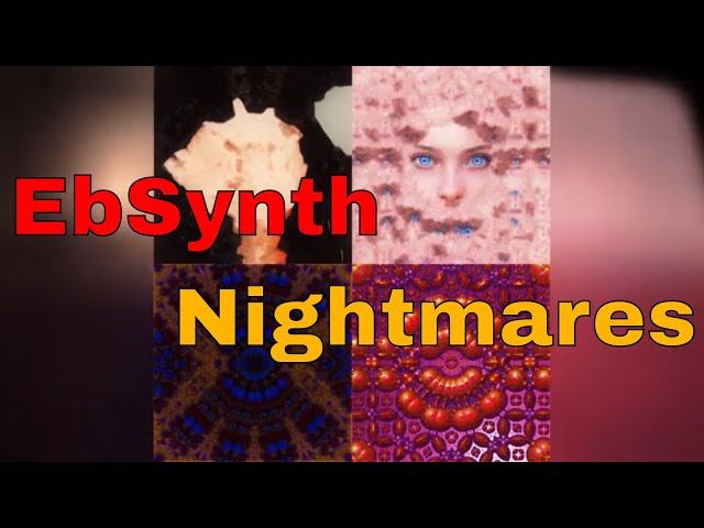 Using EbSynth to make computers do things wrong!