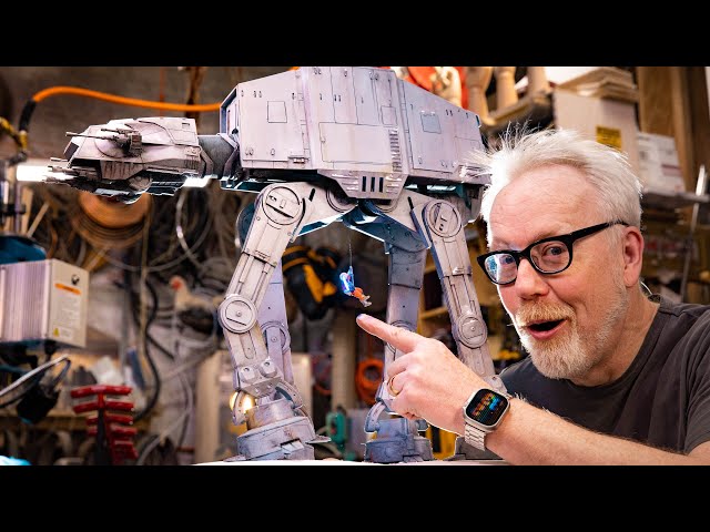 Adam Savage's One Day Builds: AT-AT Walker Paint and Electronics!