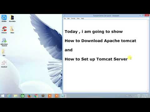 How to set up environment variables for apache tomcat