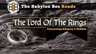 The Bee Reads Lord Of The Rings
