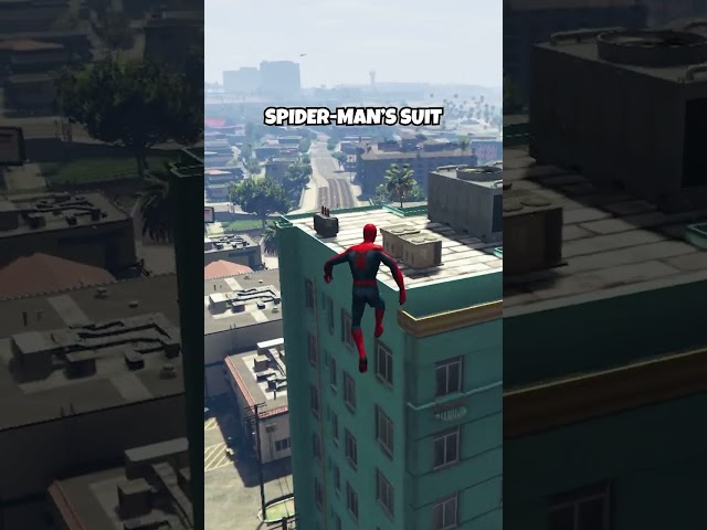 Busting Spiderman Myths in GTA 5 #shorts