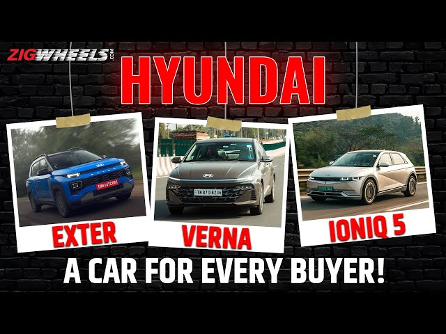 Pure Motoring With Hyundai | Exter, Verna & IONIQ 5 | ZigWheels.com