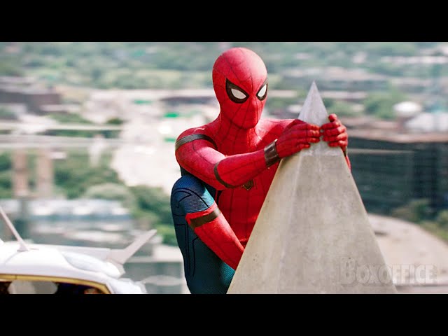 Sauvetage des amis de MJ au Washington Monument | Spider-Man : Homecoming | Extrait VF