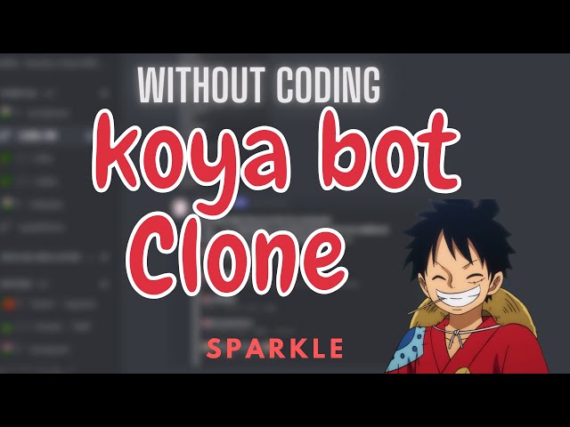 how to make discord bot like koya without coding | discord.js V13  | all in one bot
