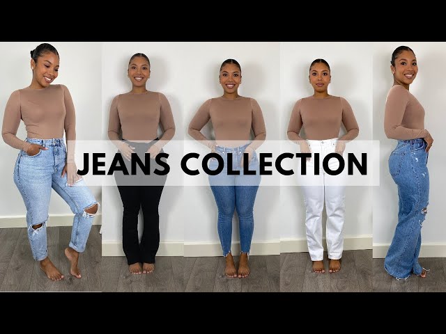 MY FULL AFFORDABLE JEANS COLLECTION | The Best Jeans for Petite and Curvy