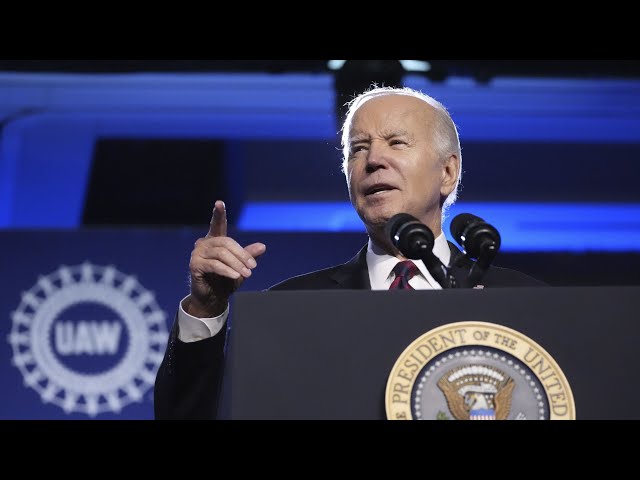 United Auto Workers union formally endorses Joe Biden's re-election bid