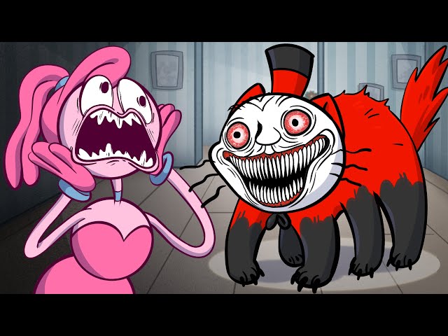 CHOO CHOO CHARLES but CAT // Poppy Playtime Chapter 2 Animation