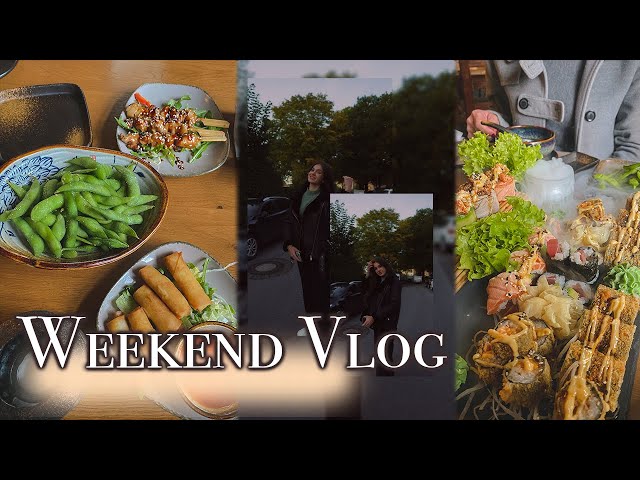 WEEKEND VLOG😍 | Sushi + McDonalds 🍟 | Jil Schrödel