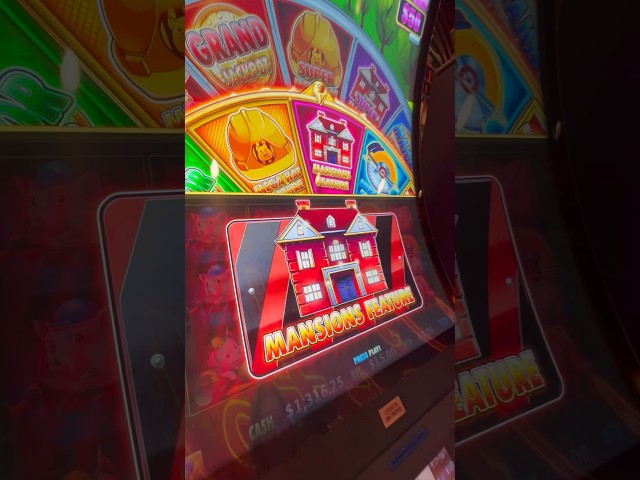 HIGH LIMIT MANSION FEATURE! #lasvegas #casino #slots