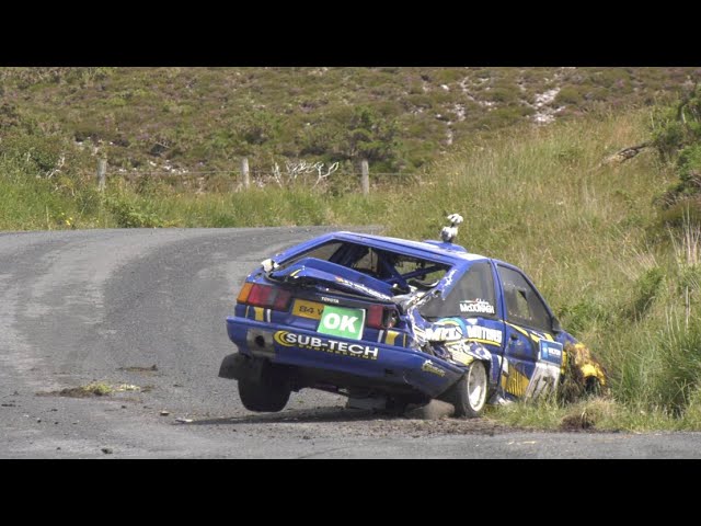 Donegal International Rally 2023 / Crash / Moments / Action