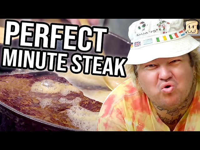 We Learn To Cook The PERFECT Minute Steak from Matty Matheson