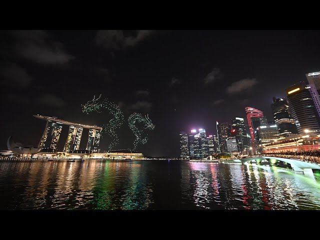 The Legend of the Dragon Gate at Marina Bay Singapore