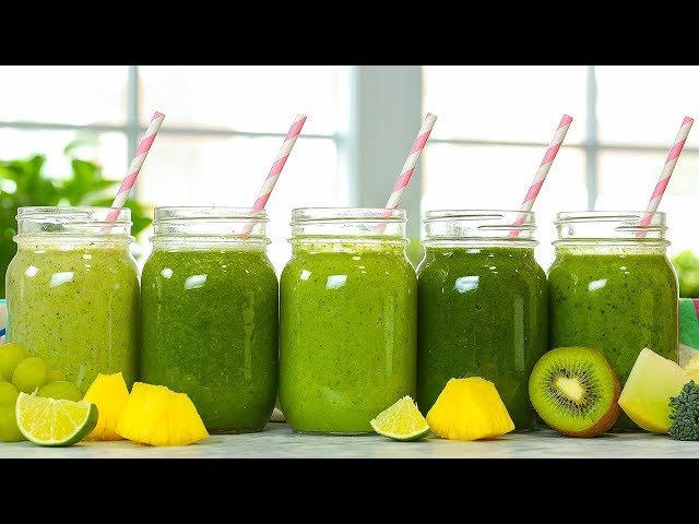 5 Healthy Green Smoothie Recipes