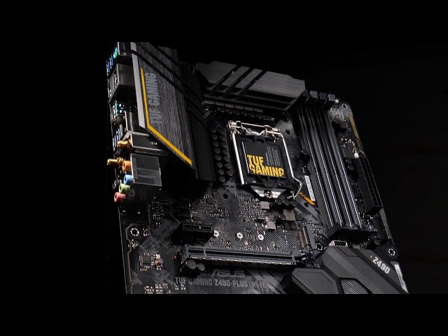 ASUS TUF Gaming Z490-Plus (Wi-Fi) Motherboard | Features overview