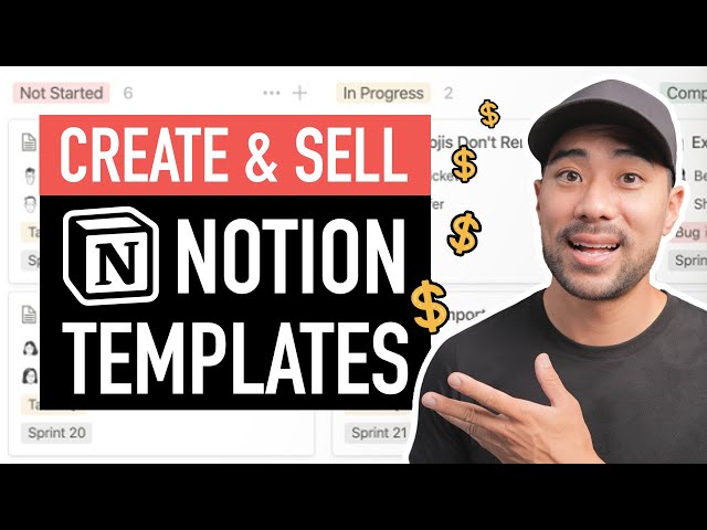 How To Create and Sell Notion Templates // Notion Tutorial 2021