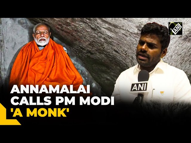 ‘PM Modi has worked like a monk for India’: K Annamalai