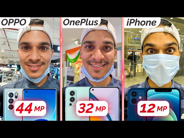 World's Best Selfie Camera Phone Comparison ft. Oneplus & 5 other